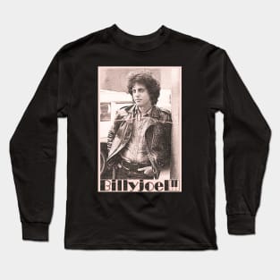 billy joel / vintage style fan design Long Sleeve T-Shirt